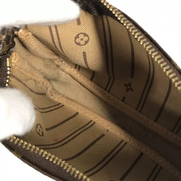 LOUIS VUITTON M60153 Monogram Mini Pochette Accessoires T&B chain bag Hand Bag - Picture 12 of 12